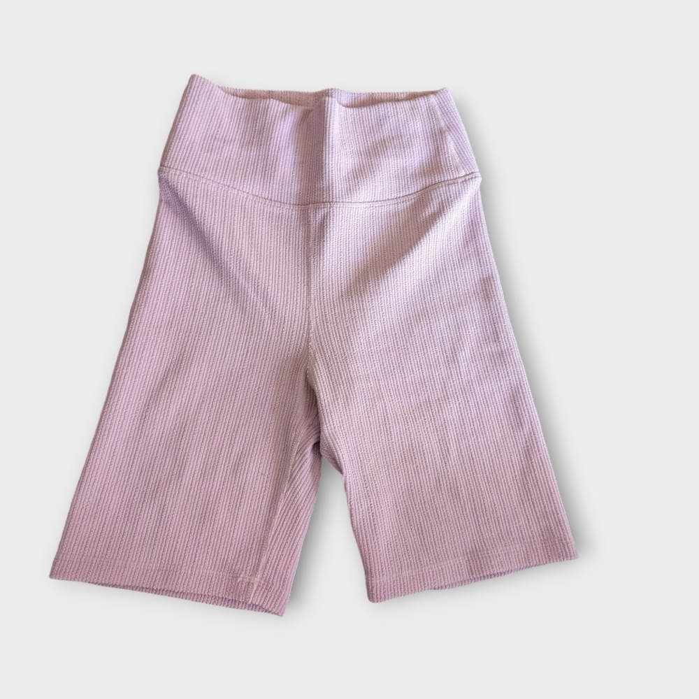 The Upside Lilac Jacquard Dance Spin Shorts